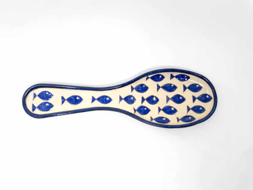 Signature - Blue & White Fish - Spoon Rests