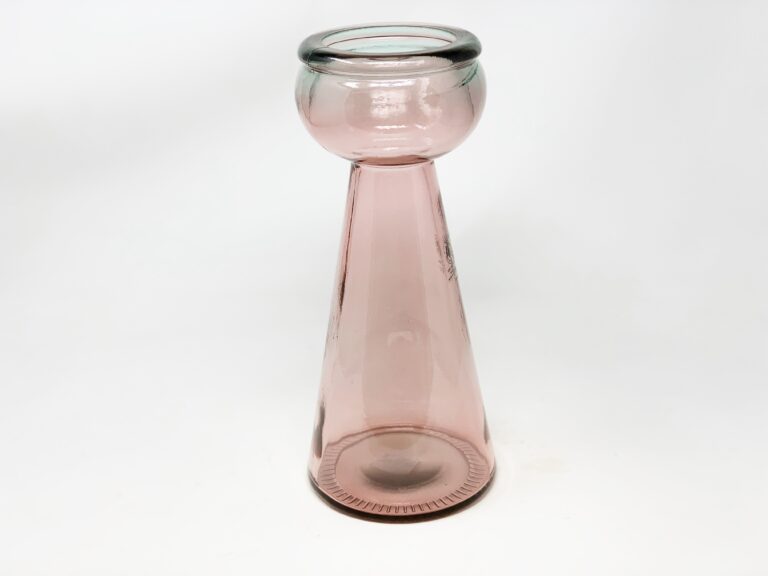 BUY ONE GET ONE FREE – Glass Candle Holders – Pink