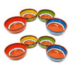 Fiesta - Set Of 8 Hand Painted 11Cm Tapas Bowls