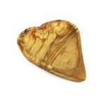 Olive Wood Heart Shaped Snack Dish