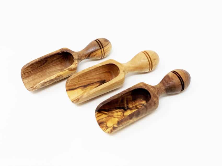 Olive Wood - Sets Of Spice Spoons