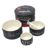Entertaining Chalkboard Serving Dining Dipping Bowl Trio Set - 3 x Bowls & Chalk in gift box