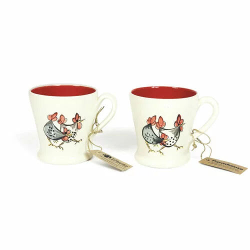 Farmhouse - Set Of 2 Breakfast Mugs