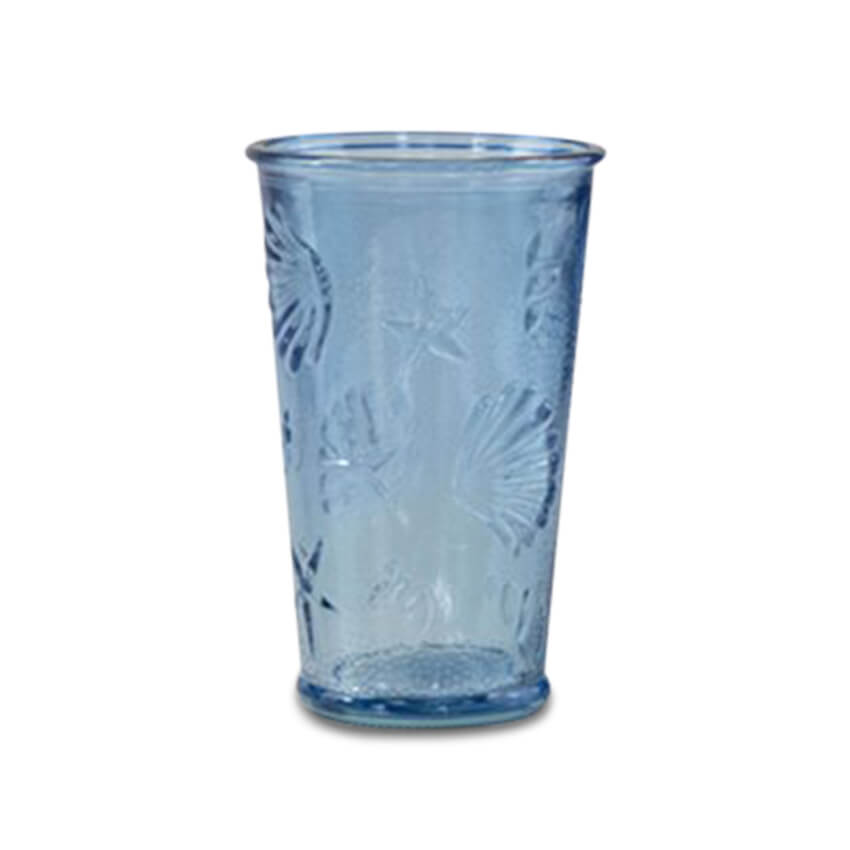 Tumbler - Light Denim Verano-Recycled-Glass-Beyond-the-Sea-Tumbler-1-v1