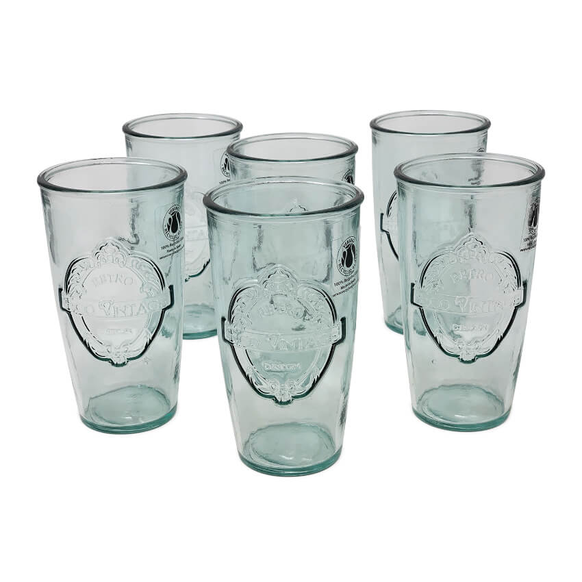 Eco Vintage Tumblers Eco Vintage - Sets Of 6 Glasses & Tumblers