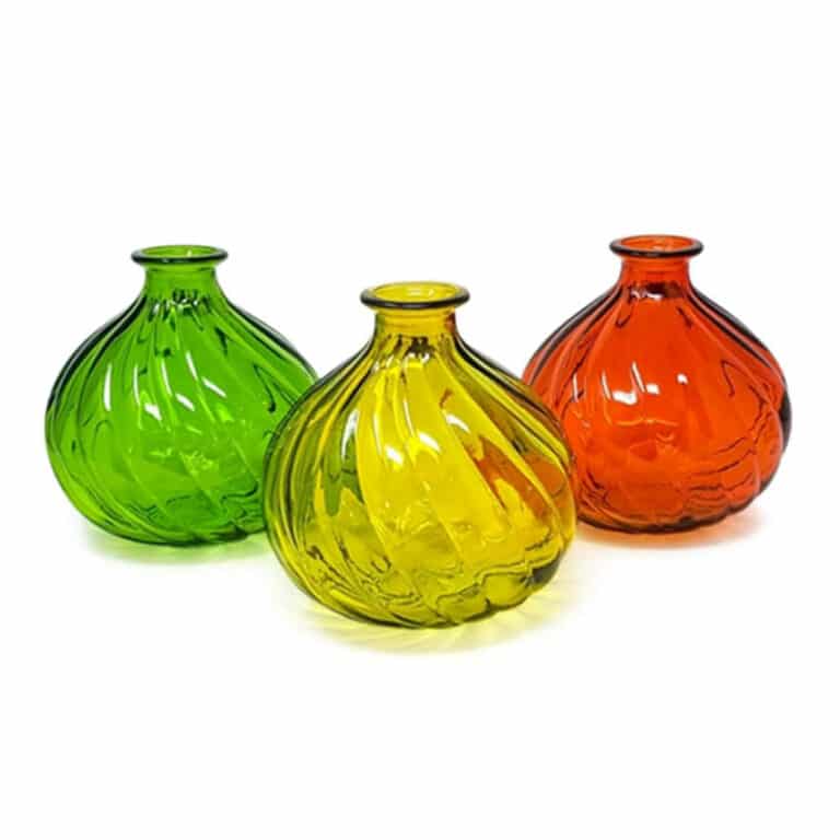 Verano Recycled Glass – Ola Round Vase