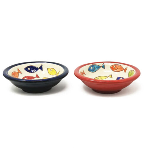 Signature - Coloured Fish - Set Of 2 Tapas Bowls 12Cm