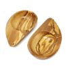 Olive Wood - Set Of 2 Yeng Yeng Dip Dishes