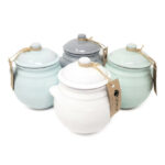 Storage Jar With Lid (Fully Dipped)