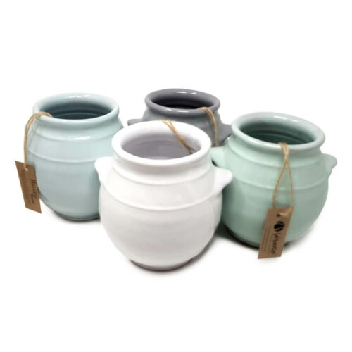 Rustic Pastel - Utensil Jar (Fully Dipped)