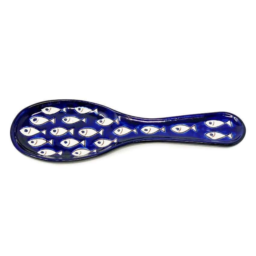 Signature - Blue & White Fish - Spoon Rests