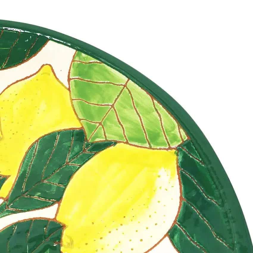 Signature Lemons Large Platter Verano Ceramics