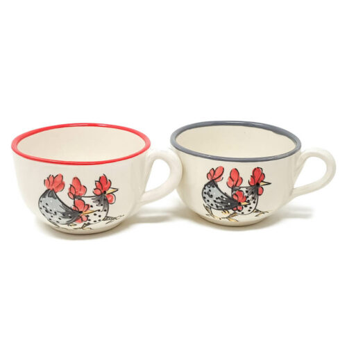 Farmhouse - Sets Of 2 Round Cups