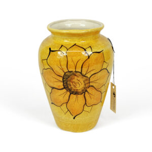 Ceramic Sunflower Vase