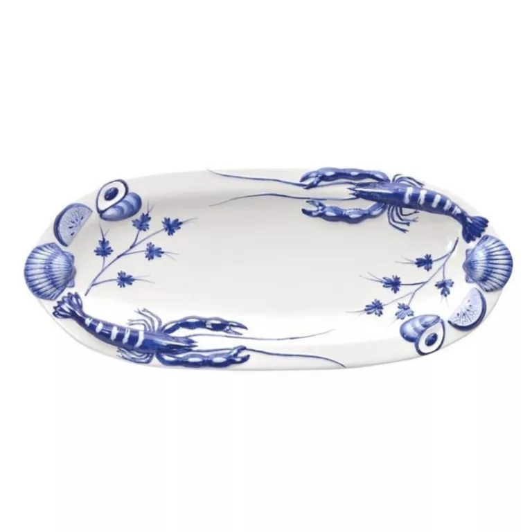 Sea Shell Oval Seafood Tray
