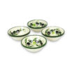 Verano - Buena Vida - Tapas Bowl 12cm - Set of 4 (Olive Pattern)