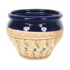 Verano-Ceramics-Inca-Blue-IB25BP-Bola-Pot-25x21cm