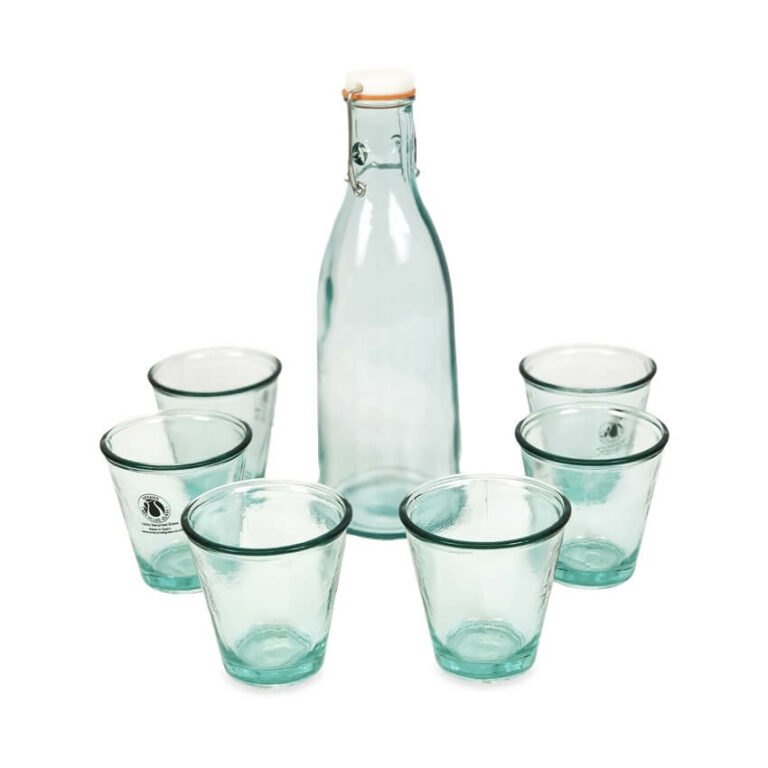 Classic Bottle & 6 Tumblers 1 L – 27cmH & 250ml