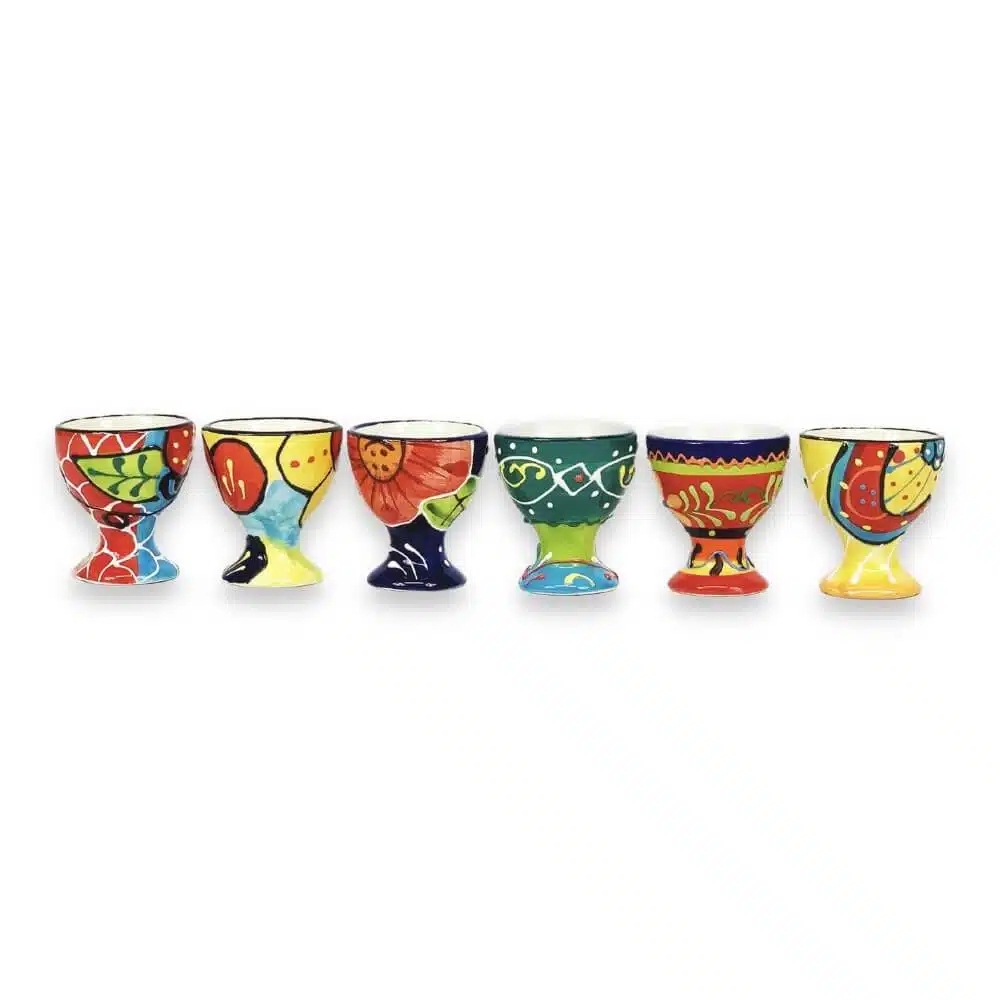 Egg Cups Set of 6 Verano Ceramics