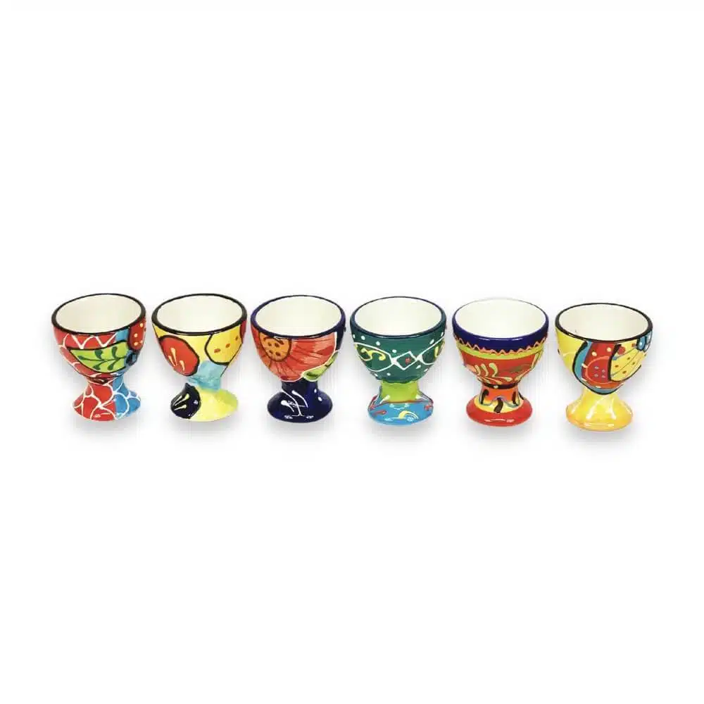 Egg Cups Set of 6 Verano Ceramics