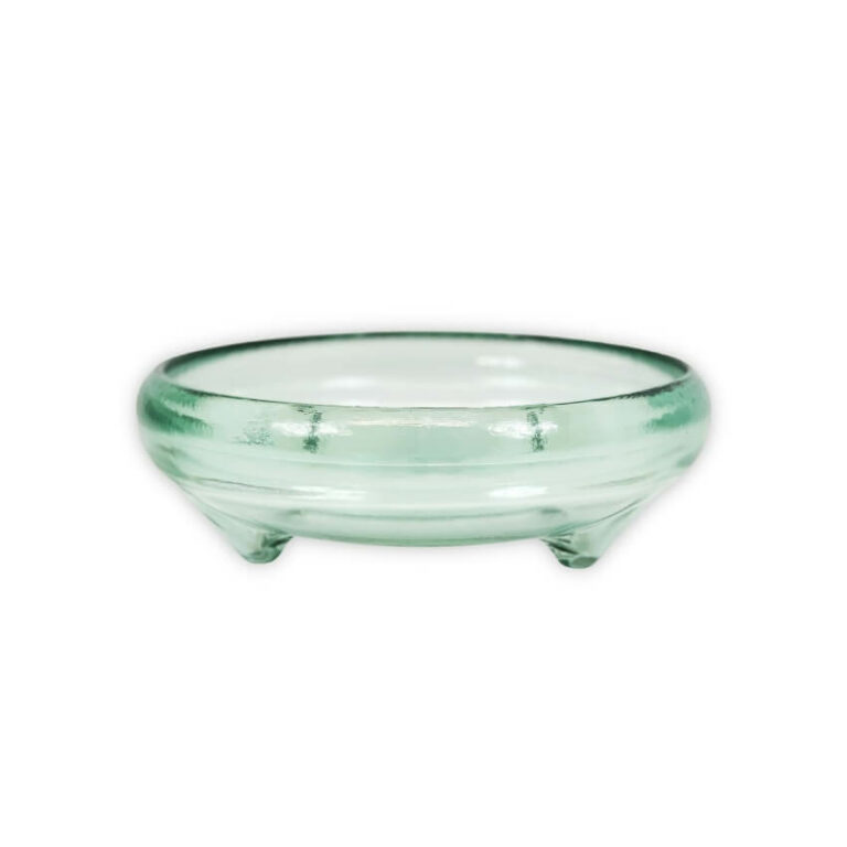 Footed Glass Bowl