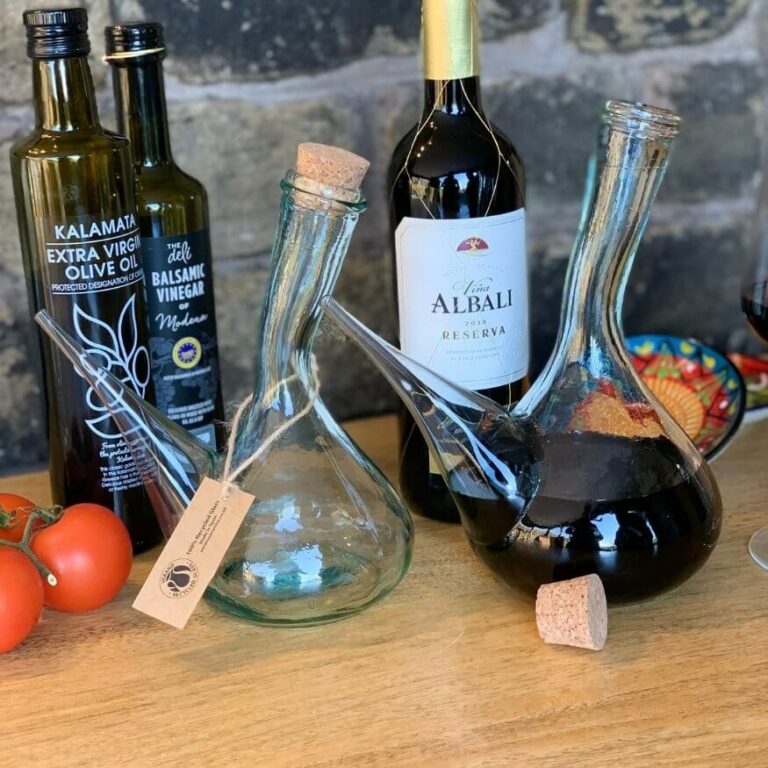 Spanish Porron Decanter/Pourers with cork Verano Ceramics