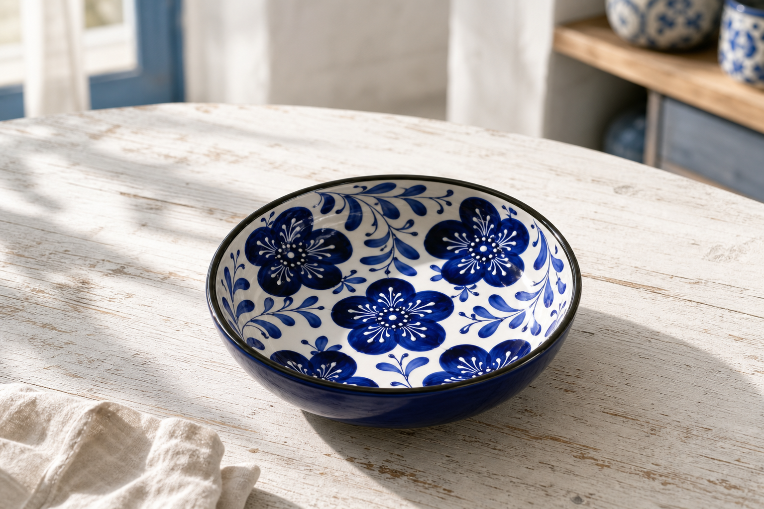 Lifestyle Blue white pattern
