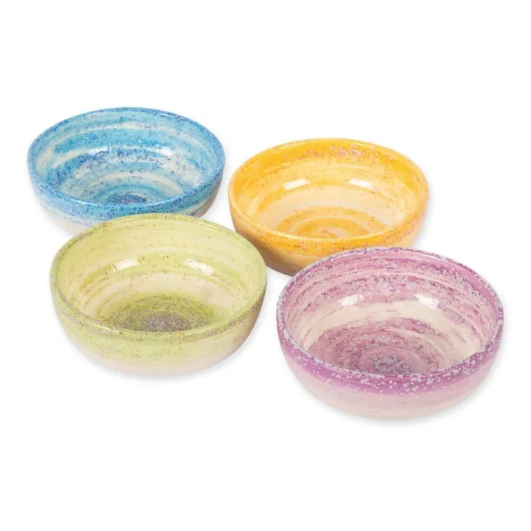 Small Bowls – Set of 4 – Pastel Beach