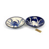 Set of two ceramic pasta bowls